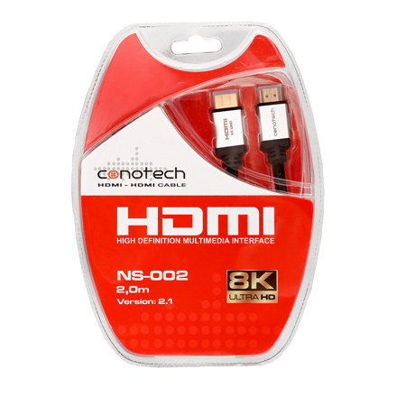 Certyfikowany kabel HDMI 8K 2.1 2m Ultra HD